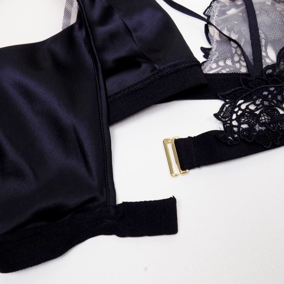 nwt Victoria's Secret bralette bra lingerie lace dragon embroidery design - Picture 6 of 12